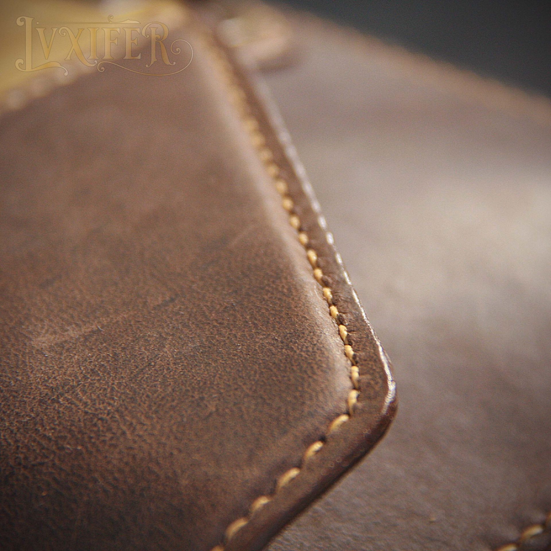 Sac bandoulière marron et jaune – Image 7