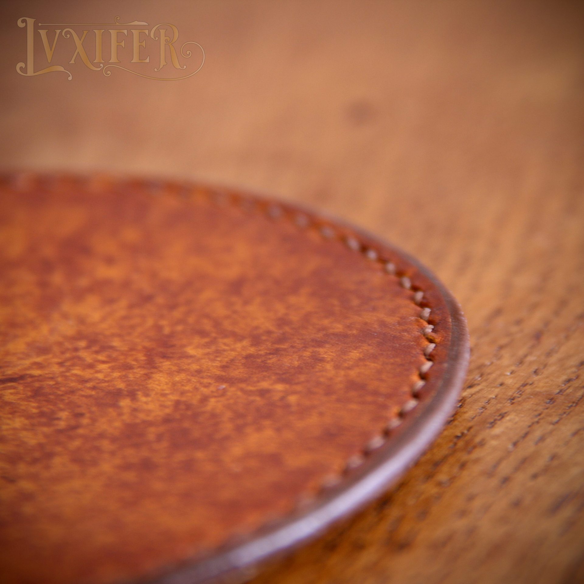Sous-verre marron