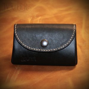 Porte-monnaie noir Luxe