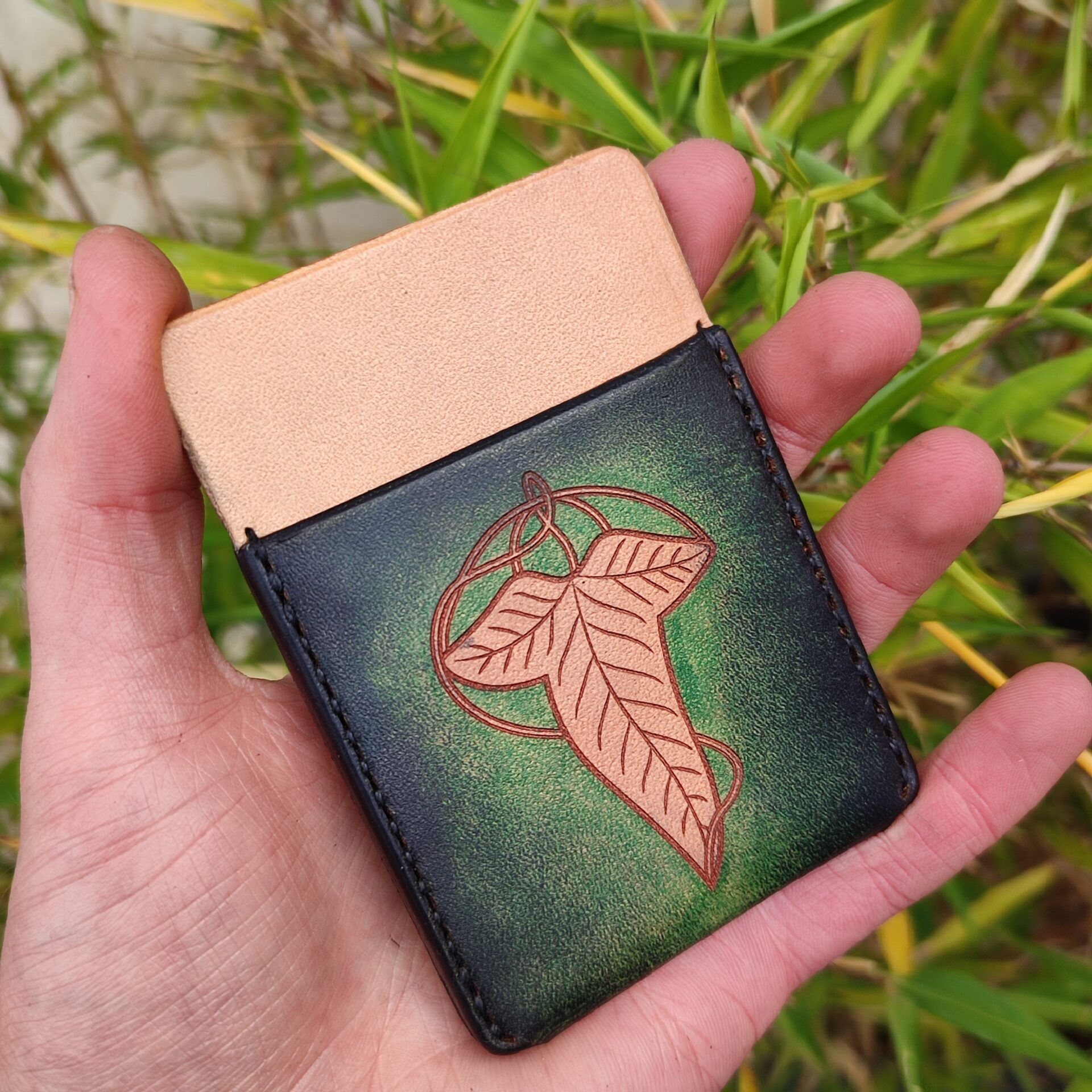 Porte-carte Feuille de Lorien