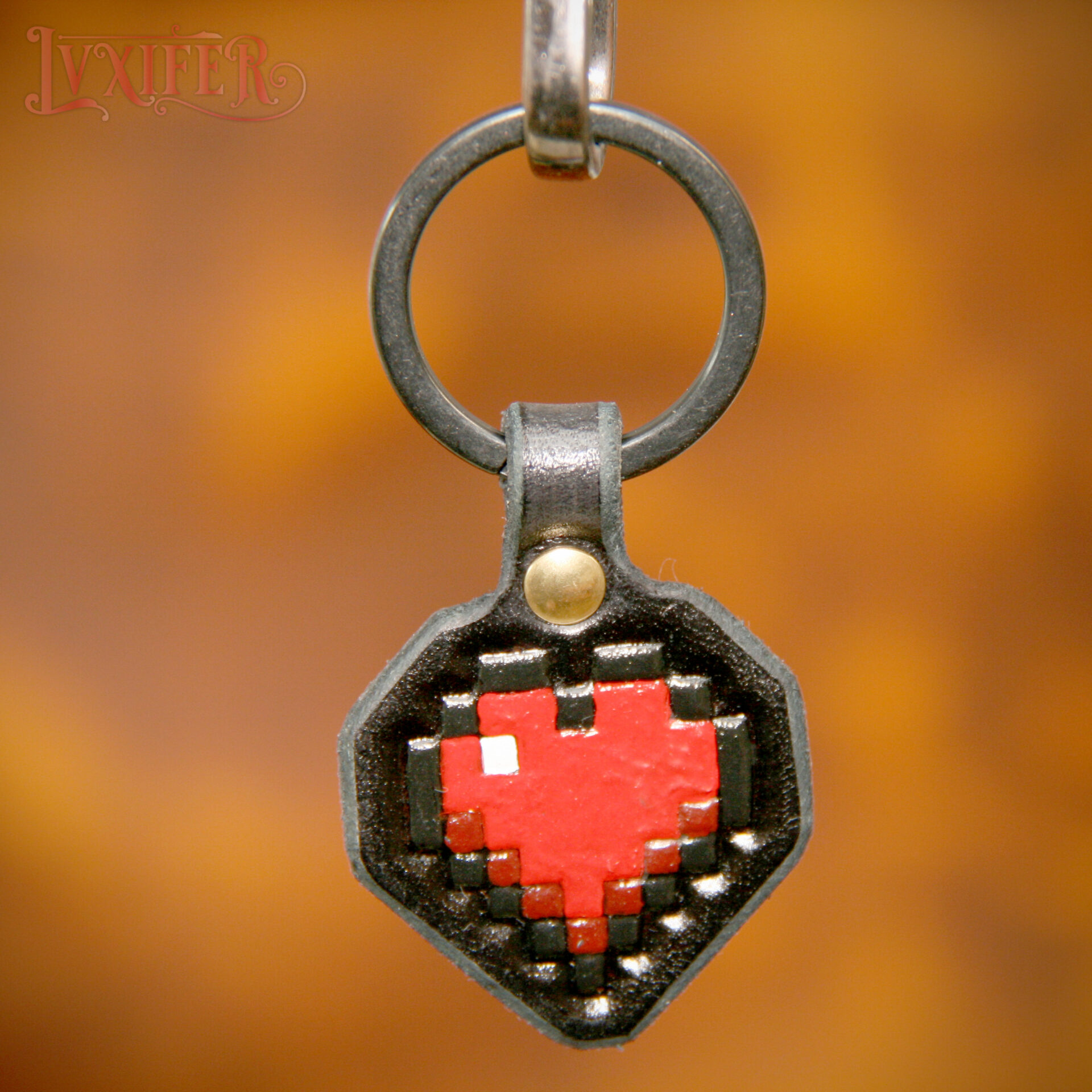 Porte-clé Coeur pixel 💖