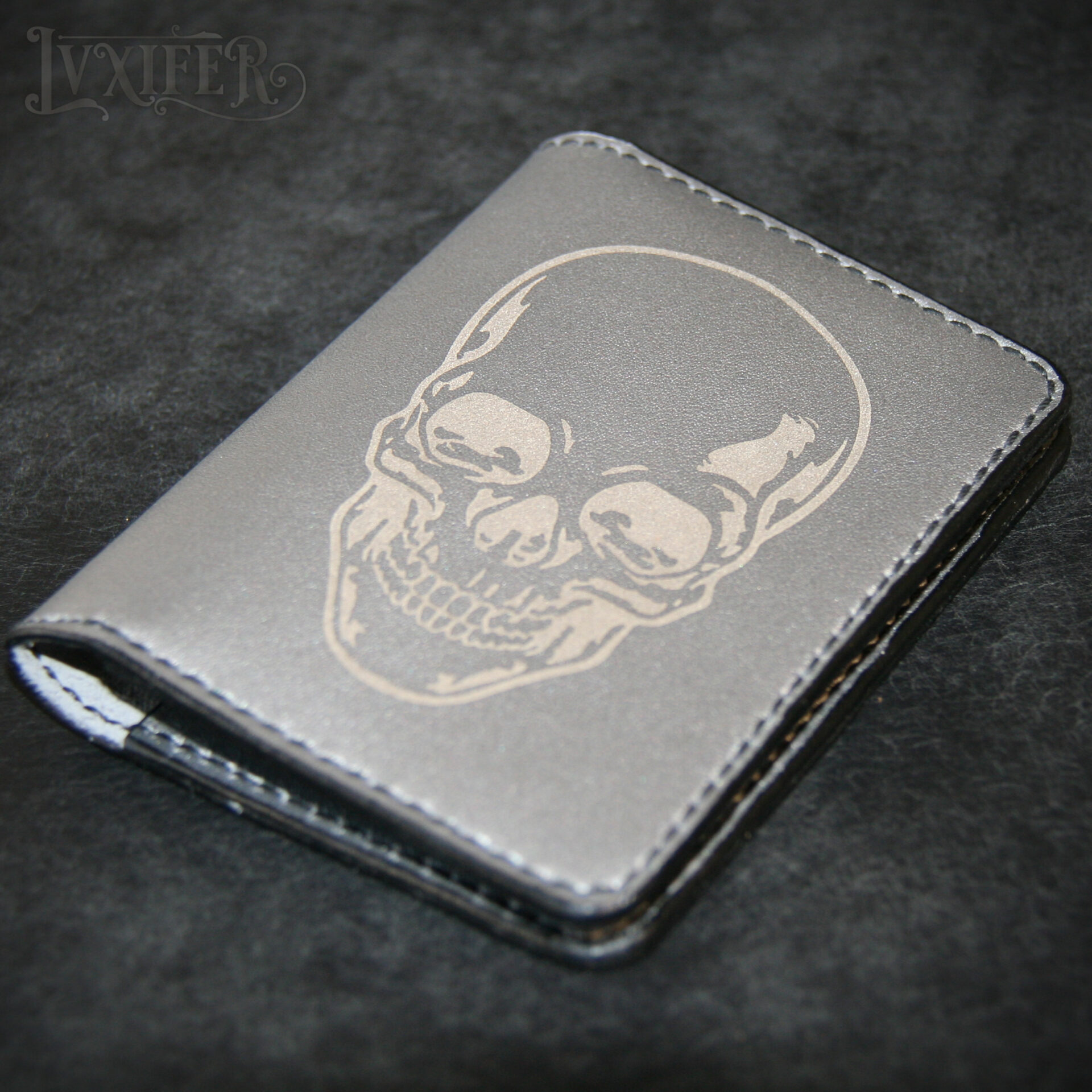 Porte-carte Skull