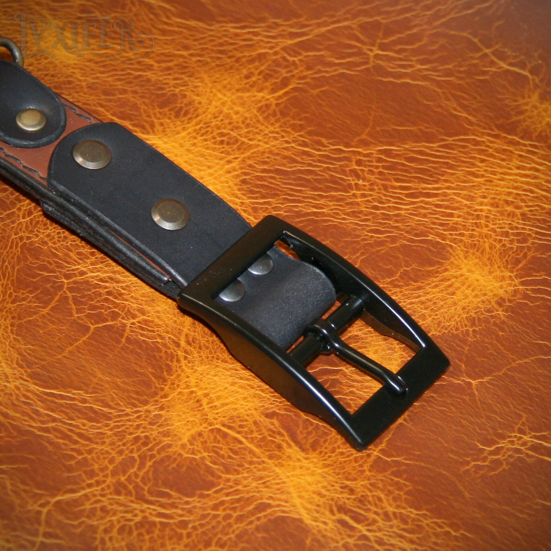 Collier pour chien - Marron et noir – Image 5