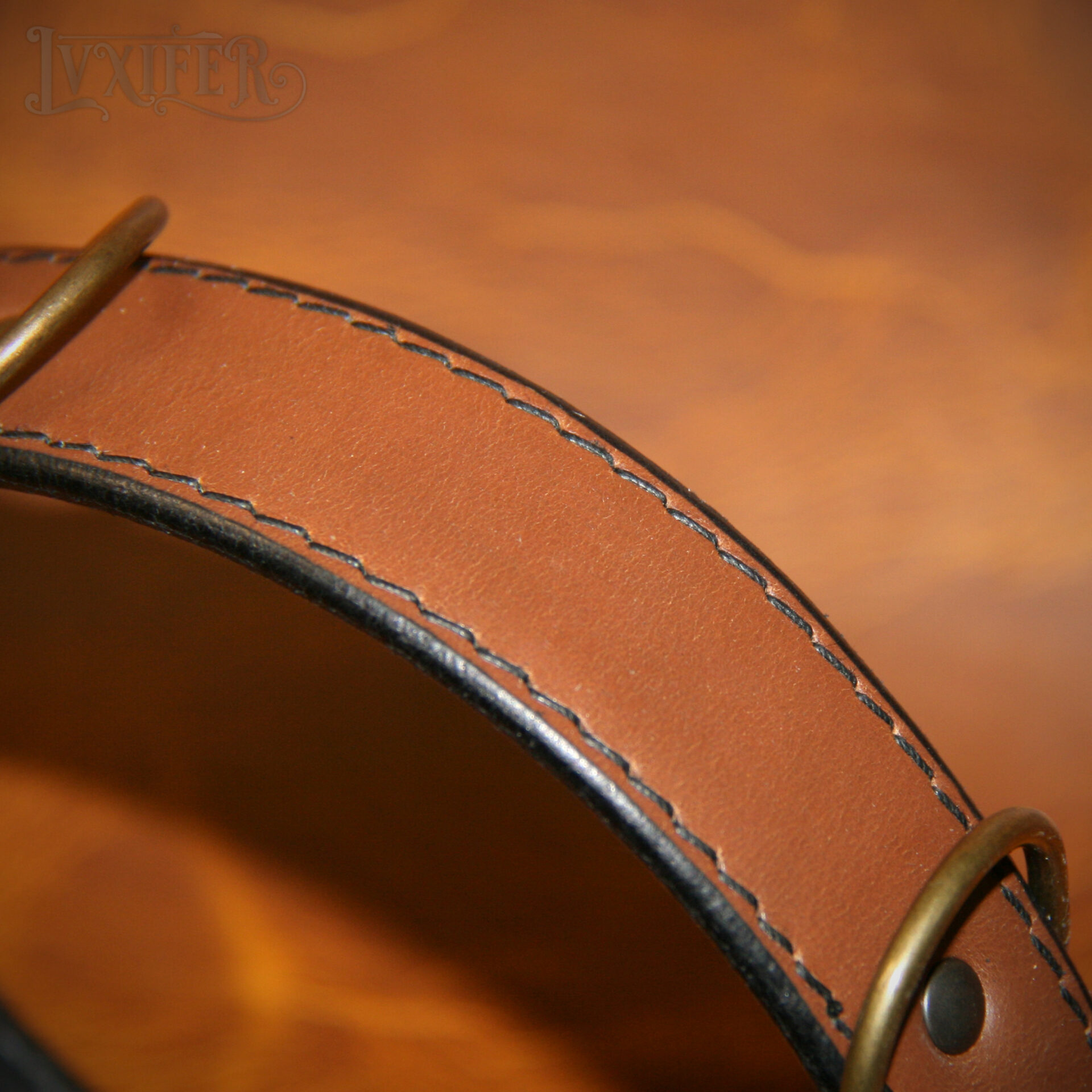Collier pour chien - Marron et noir – Image 4