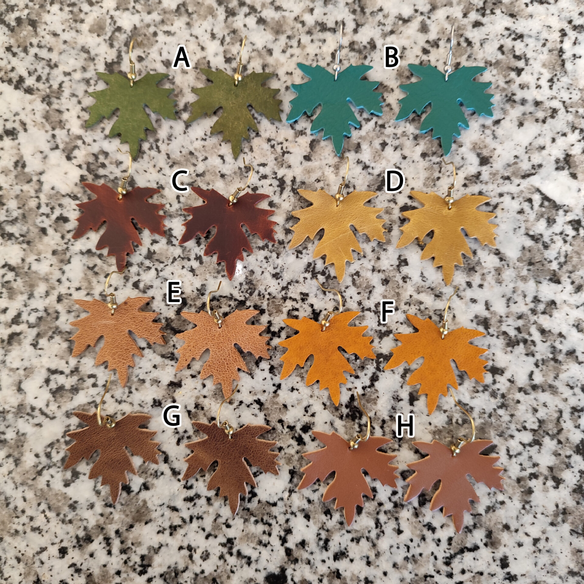 Boucles d'oreilles végétales 🍁 (tous les modèles) – Image 8