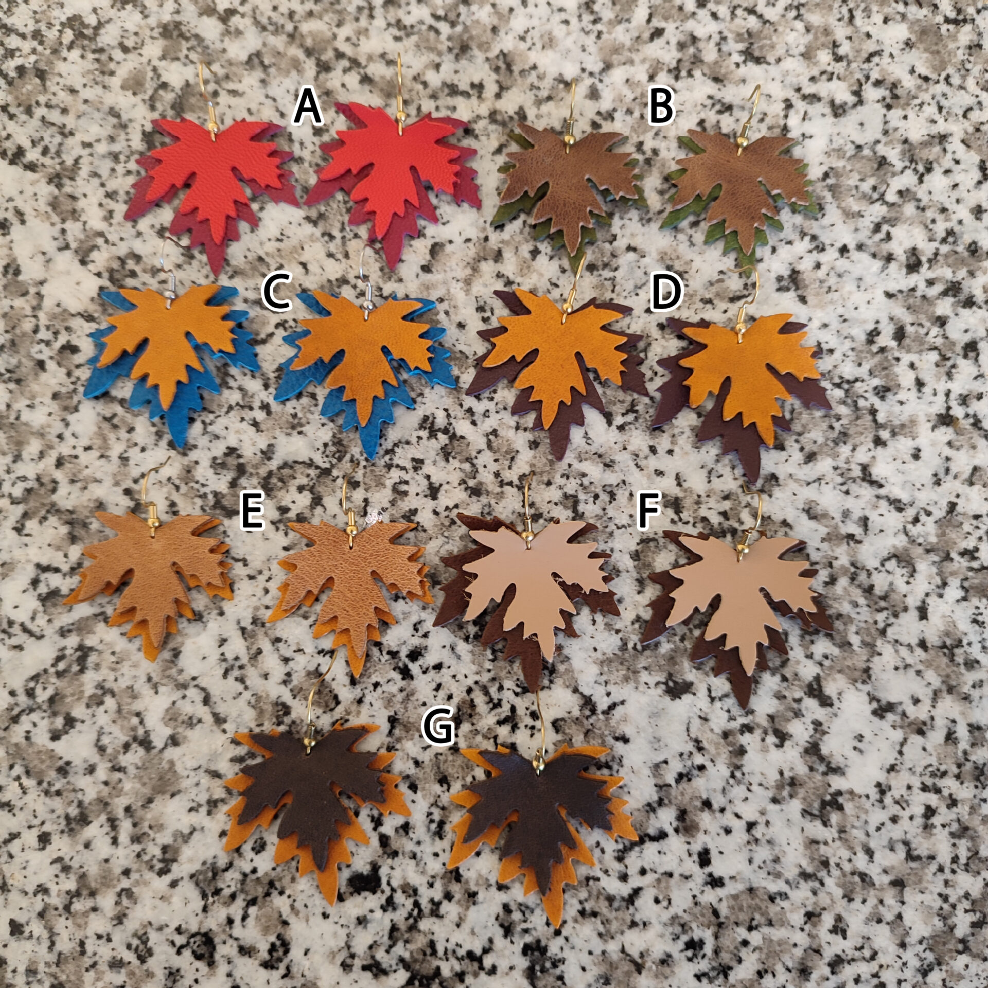 Boucles d'oreilles végétales 🍁 (tous les modèles) – Image 11