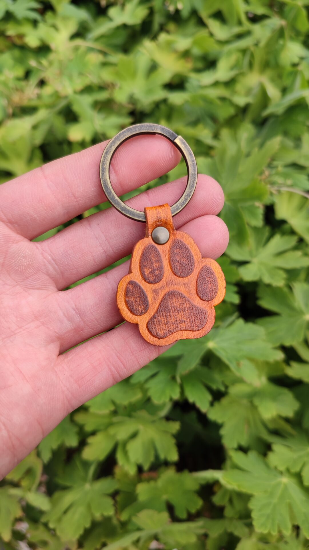 Porte-clé patoune de chien 🐾