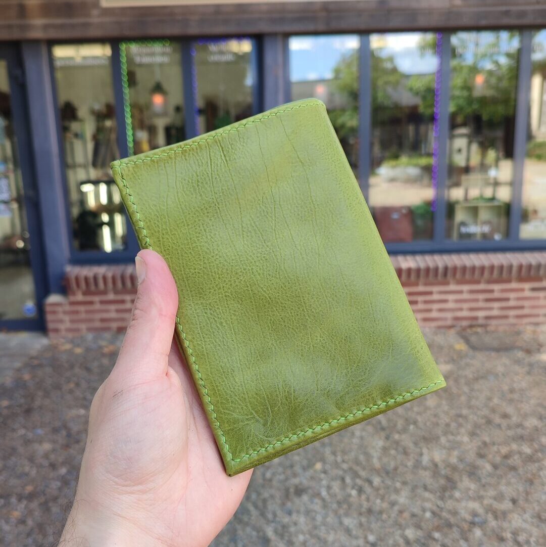 Portefeuille souple vert – Image 4